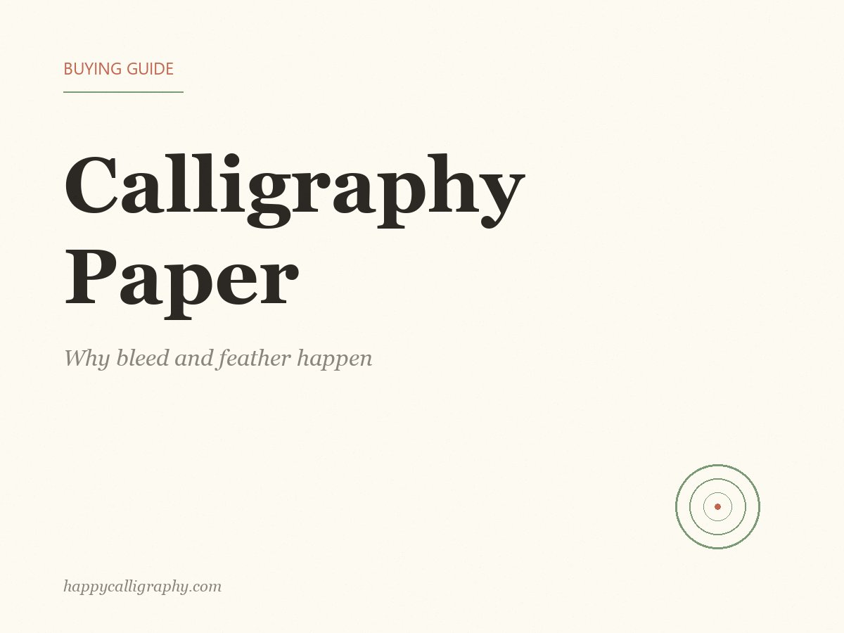 Calligraphy Paper Guide